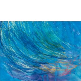 Abstract (Blauw/paars) - Gerard Flinkers