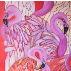 Flamingo - Monique van der Zalm