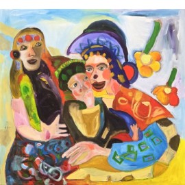 Vrouwen met kind - Marg�t van der Velde